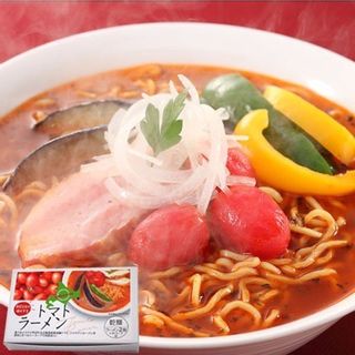 シシリアンルージュのトマトラーメン 望月製麺所のサムネイル画像 1枚目