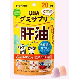 UHAグミサプリ KIDS 肝油 UHA味覚糖のサムネイル画像 2枚目