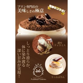 ティラプリ　5個セット こだわりプリン専門店 うっふぷりんのサムネイル画像 2枚目