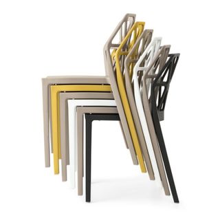 コヌビア ALCHEMIA（アルケミア）ダイニングチェア 4脚セット calligaris（カリガリス）のサムネイル画像 3枚目