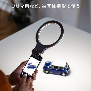  LEDのリングライト サンワダイレクトのサムネイル画像 2枚目