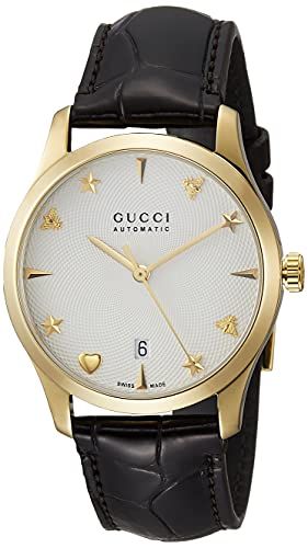 Gタイムレス　シルバー×ダークブラウン　YA126470A GUCCI（グッチ）のサムネイル画像 1枚目