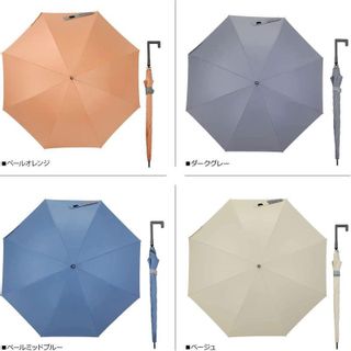 ユニセックスデザインの日傘の画像 3枚目