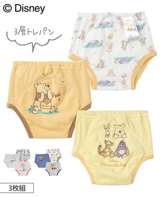 ディズニー 3層トレーニングパンツ 3枚組の画像 1枚目