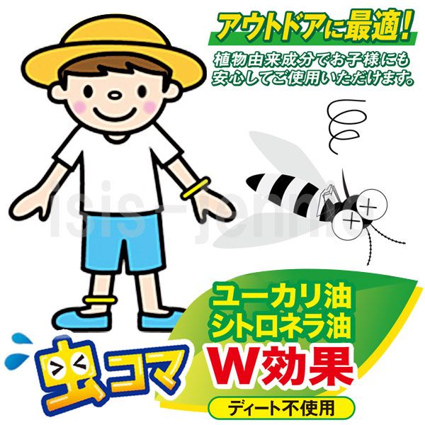 虫コマリング 手首・足首用 Hac（ハック）のサムネイル画像 2枚目