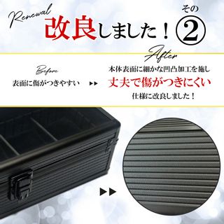 アルミ ブラック 10本  腕時計ケース  STEYKのサムネイル画像 3枚目