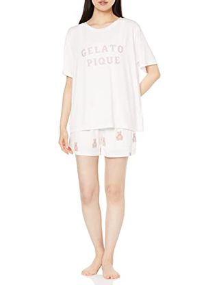 ロゴTシャツベア柄ショートパンツセットの画像 2枚目