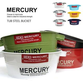 ブリキタブバケツ MERCURY(マーキュリー)のサムネイル画像