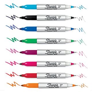 中字 極細 ツイン 8本セット  Sharpie（シャーピー）のサムネイル画像 3枚目