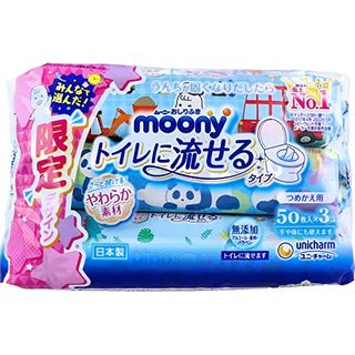 おしりふき トイレに流せるタイプ moony（ムーニー）のサムネイル画像 1枚目