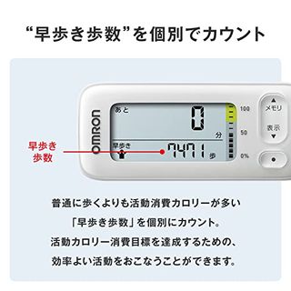 HJA-331T カロリスキャン オムロンのサムネイル画像 4枚目