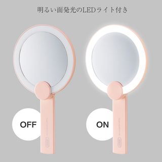 Toffy Beauty LEDハンディ&スタンドミラーの画像 2枚目