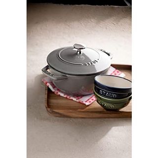  ワナベ グレー  18cm  Wa-NABE 40501-006 staub（ストウブ）のサムネイル画像 2枚目