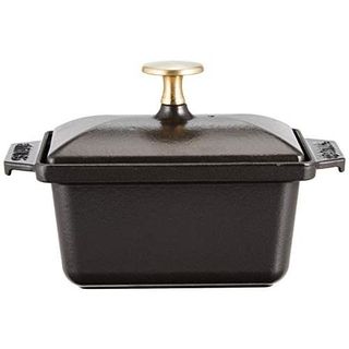 ハーフ テリーヌ ブラック 15ｘ11cm 40509-571 staub（ストウブ）のサムネイル画像 2枚目