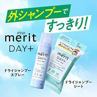 メリットDAY＋ドライシャンプーシート 花王のサムネイル画像 4枚目