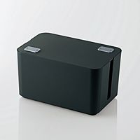 燃えにくいケーブルボックス(4個口タップ向け) ブラックの画像 3枚目