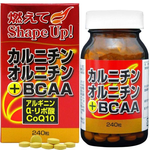 カルニチン オルニチン+BCAA ユウキ製薬株式会社のサムネイル画像 1枚目