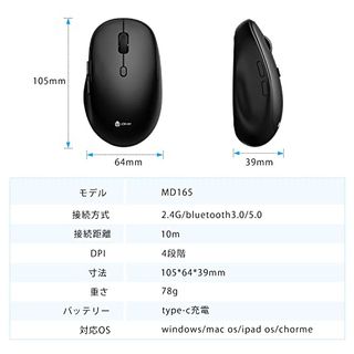 MD165 iClever（アイクレバー）のサムネイル画像 2枚目