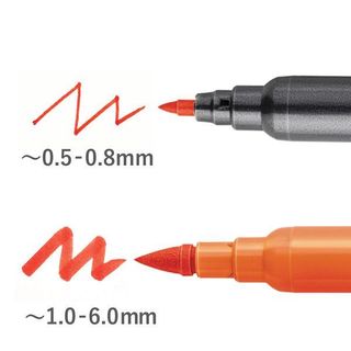 マルス グラフィック DUO 18色セット 筆ペン・細字 ツイン 3001 TB18 STAEDTLER（ステッドラー）のサムネイル画像 3枚目