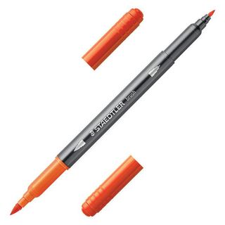マルス グラフィック DUO 18色セット 筆ペン・細字 ツイン 3001 TB18 STAEDTLER（ステッドラー）のサムネイル画像 2枚目