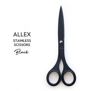 ALLEX はさみ ブラック S-165Fの画像 1枚目