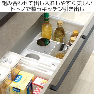 レジ袋ホルダー 引き出し用レジ袋収納ボックスN TOTONO(トトノ )の画像 2枚目