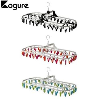 Kogure(コグレ)アルミジャンボ角ハンガー 52ピンチの画像 1枚目