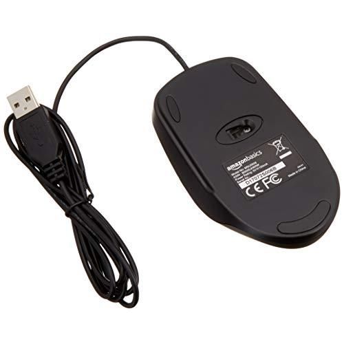 マウス USB有線 ブラック Amazon Basics（アマゾンベーシック）のサムネイル画像 3枚目