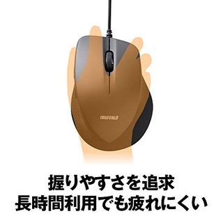 USB マウス 有線 BSMBU19BK バッファローのサムネイル画像 4枚目