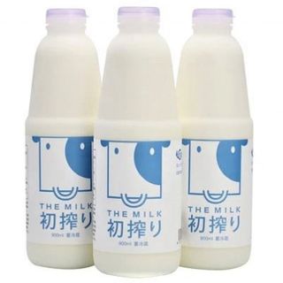 【鮫川村産生乳100%】THE MILK 初搾り 900ml　3本セット 福島県 鮫川村のサムネイル画像 1枚目