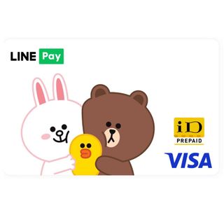 Visa LINE Payプリペイドカード 三井住友カードのサムネイル画像 1枚目