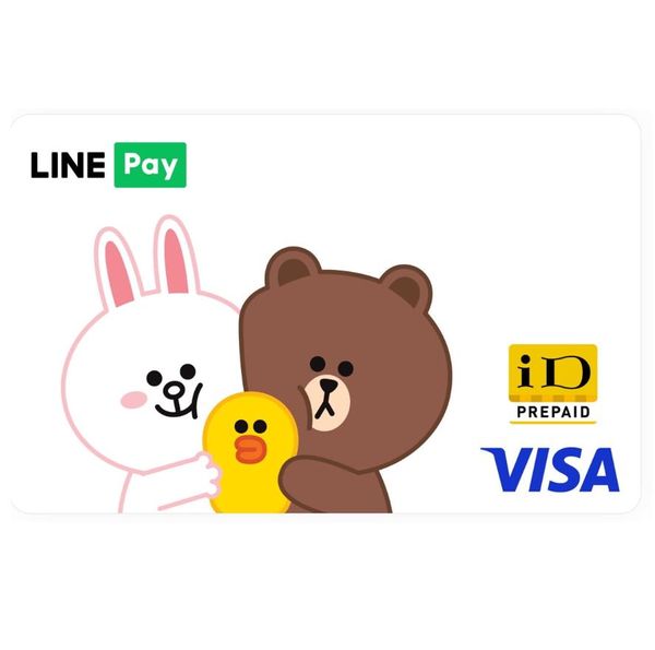 Visa LINE Payプリペイドカードの画像