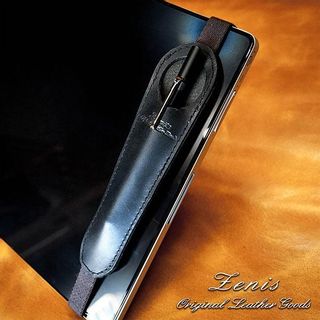 ナチュラルレザー  ペンホルダー  Zenis Original Leather Goods(ゼニスオリジナルレザーグッズ)のサムネイル画像
