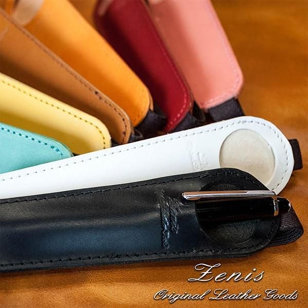 ナチュラルレザー  ペンホルダー  Zenis Original Leather Goods(ゼニスオリジナルレザーグッズ)のサムネイル画像 2枚目