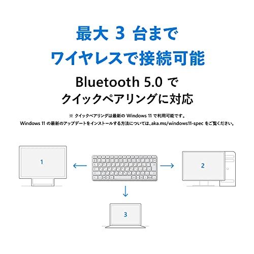 Designer Compact Keyboard 21Y-00049 Microsoft（マイクロソフト）のサムネイル画像 2枚目