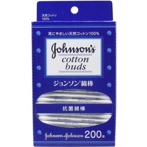 綿棒 200本入 Johnson & Johnson（ジョンソン エンド ジョンソン）のサムネイル画像 1枚目