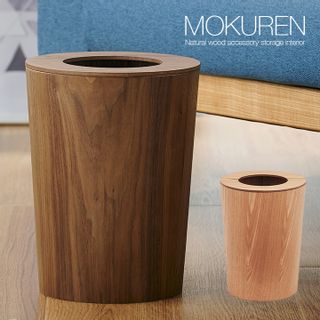 MOKUREN(モクレン) 帯蓋付き ゴミ箱の画像 1枚目