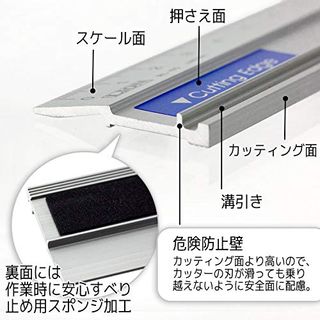 カッティング定規 30cmの画像 3枚目