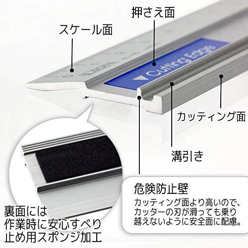 カッティング定規 30cm ライオン事務器のサムネイル画像 3枚目