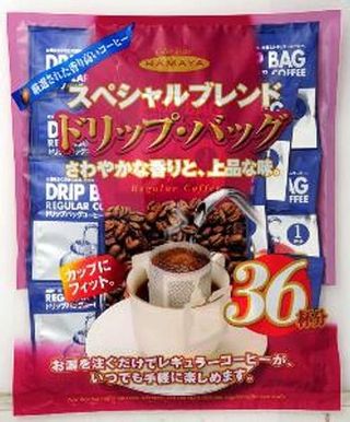 ドリップコーヒー スペシャルブレンド　8g×36袋 ハマヤのサムネイル画像