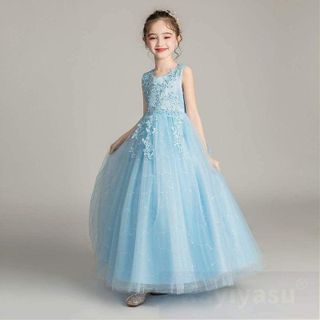  子供ドレス フォーマル ロングドレス kayiyasu（カイヤス）のサムネイル画像 1枚目