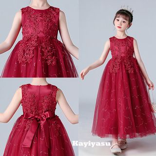  子供ドレス フォーマル ロングドレス kayiyasu（カイヤス）のサムネイル画像 4枚目