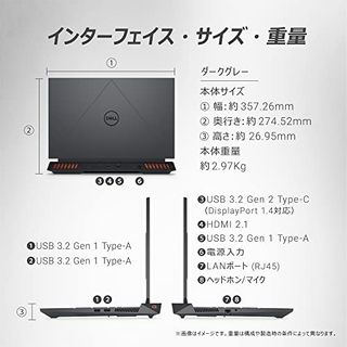 G15 5530 NG8E5A-DNLB Dell（デル）のサムネイル画像 2枚目