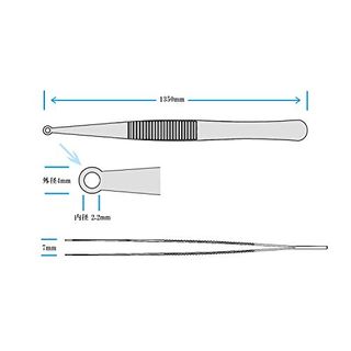 リング型ピンセット AkinekoDirectのサムネイル画像 2枚目