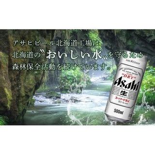 定期便6回・偶数月発送 アサヒスーパードライ 500ml 24缶入り1ケースの画像 3枚目