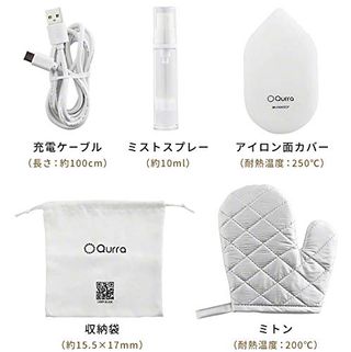 ポケツムリ POKETUMURI ポータブルアイロン Qurra(クルラ)のサムネイル画像 4枚目