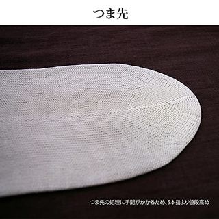 正活絹 冷えとり靴下 絹先丸ソックス シルク 100% ユニセックス 日本製 JN（ジェーエヌ）のサムネイル画像 4枚目