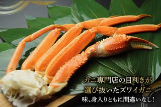 ボイル済み 本ずわいがに 脚 3L～4L 総重量2kg（正味重量 約1.6kg）の画像 3枚目