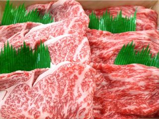 赤身とロースが入った！最高級姫神戸牛すき焼きセット400g 霜降り肉＆あっさり赤身 旭屋のサムネイル画像