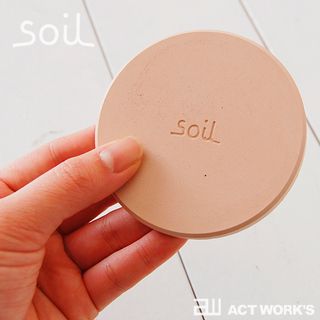 コースター ラージ サークル 同色2枚セット soil(ソイル)のサムネイル画像 3枚目